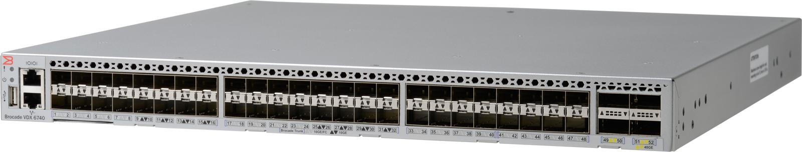 Brocade VDX 6740, 6740T, 6740T-1G Switches
