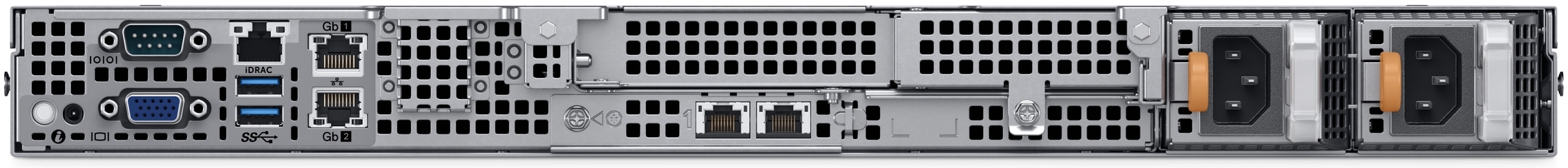 Сервер R6515 вид сзади