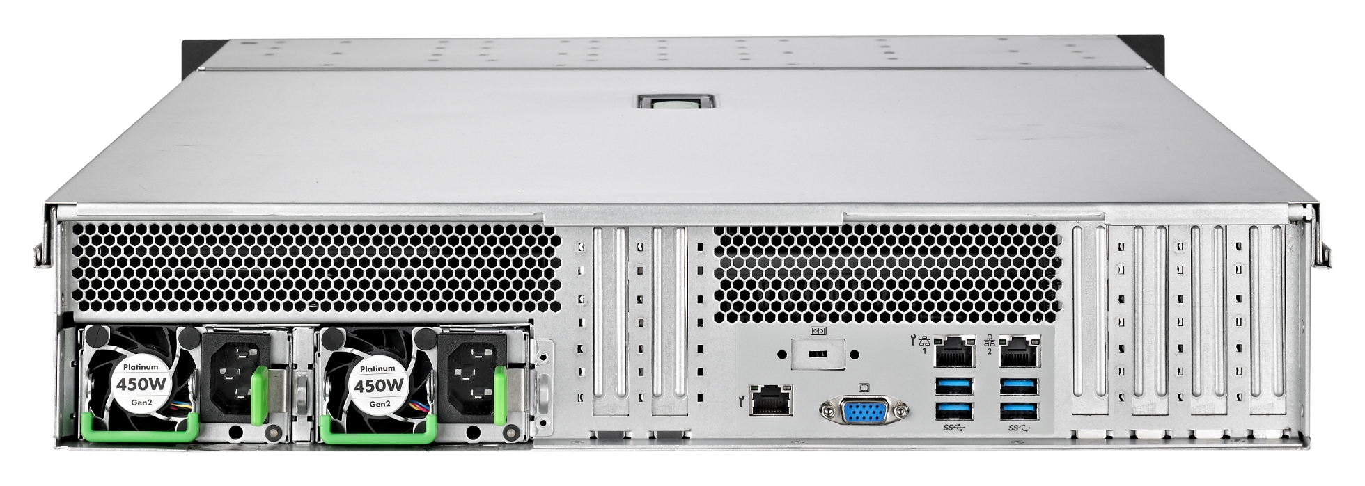 RX2520 M5 Вид сзади