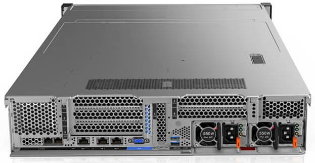 SR550 Вид сзади