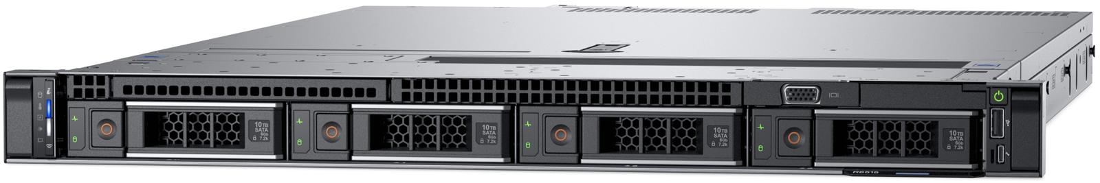 Сервер R6515 вид спереди (диски LFF)