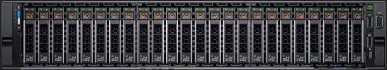 Сервер R840 вид спереди